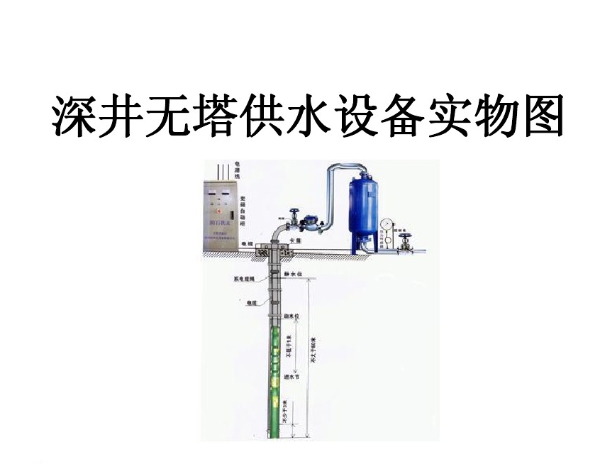 唐山曹妃甸区井泵无塔式供水设备